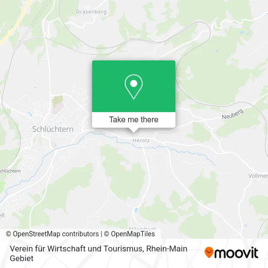 Карта Verein für Wirtschaft und Tourismus