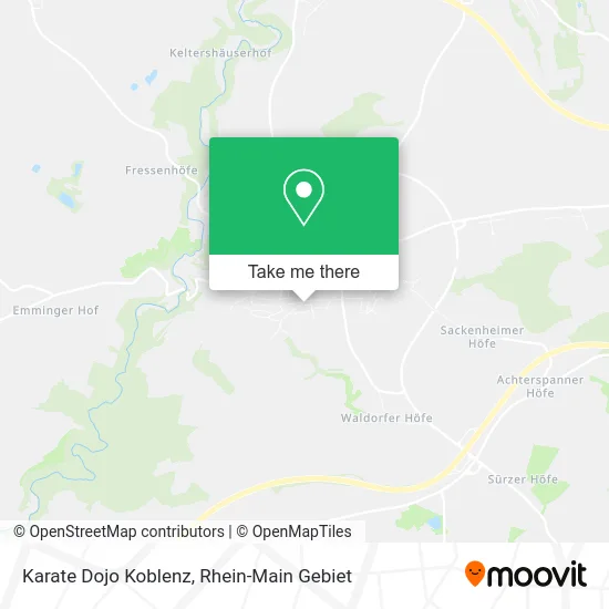 Карта Karate Dojo Koblenz