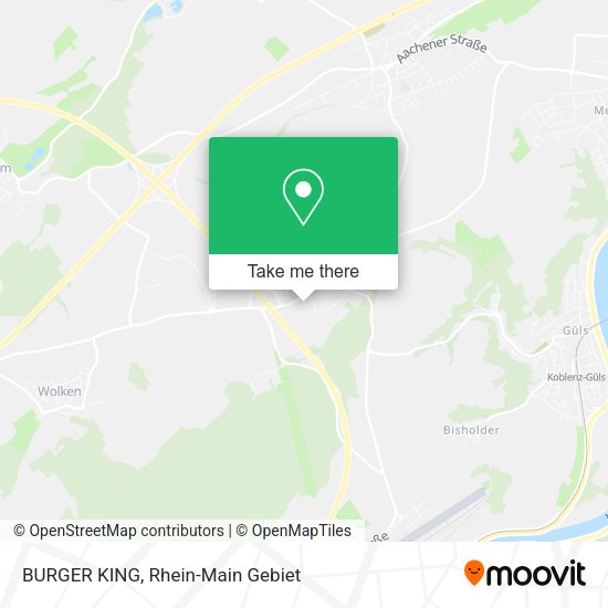 Карта BURGER KING