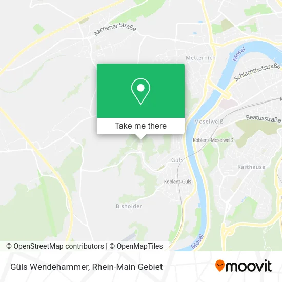 Карта Güls Wendehammer