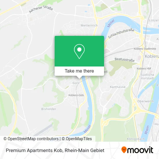 Карта Premium Apartments Kob