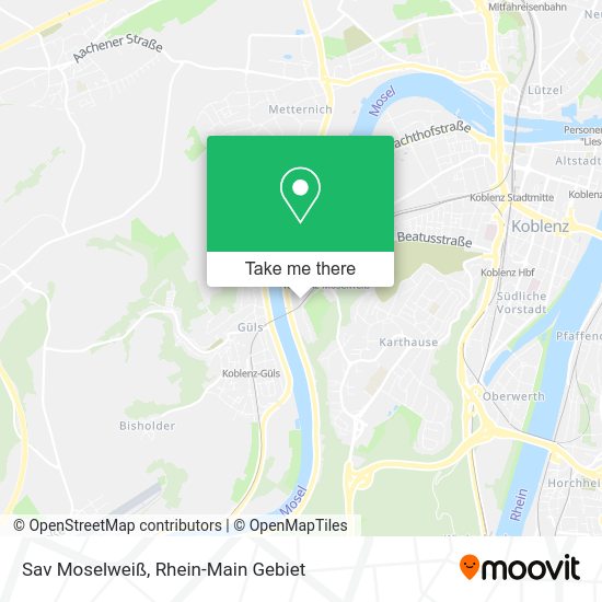 Карта Sav Moselweiß