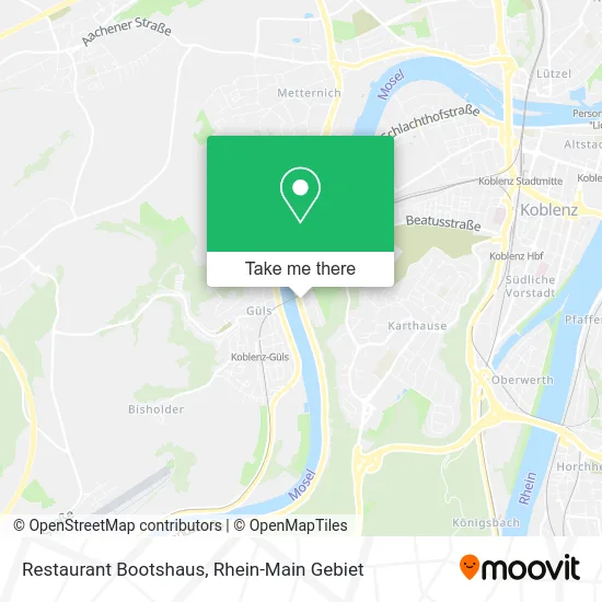 Карта Restaurant Bootshaus
