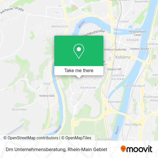 Карта Dm Unternehmensberatung