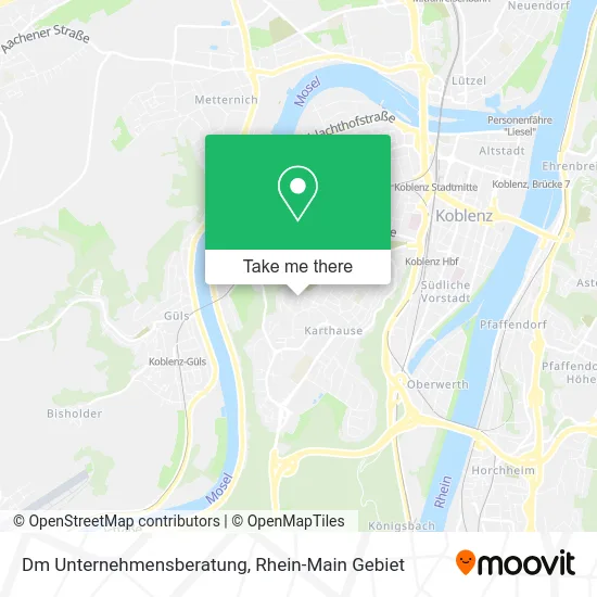 Карта Dm Unternehmensberatung