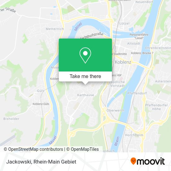 Карта Jackowski