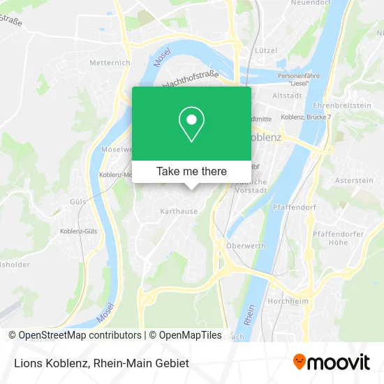 Карта Lions Koblenz