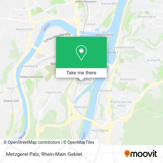 Карта Metzgerei Palz