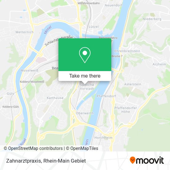 Карта Zahnarztpraxis