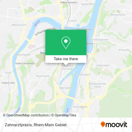 Карта Zahnarztpraxis