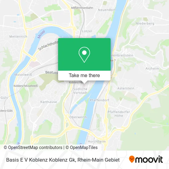 Карта Basis E V Koblenz Koblenz Gk