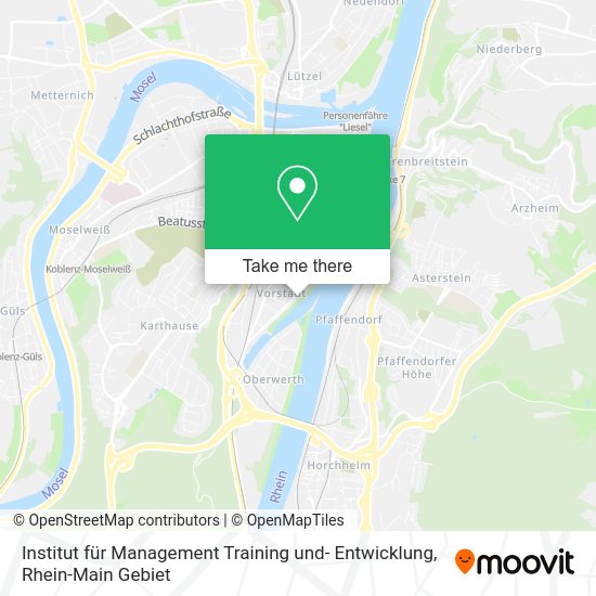 Карта Institut für Management Training und- Entwicklung