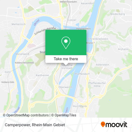 Карта Camperpower