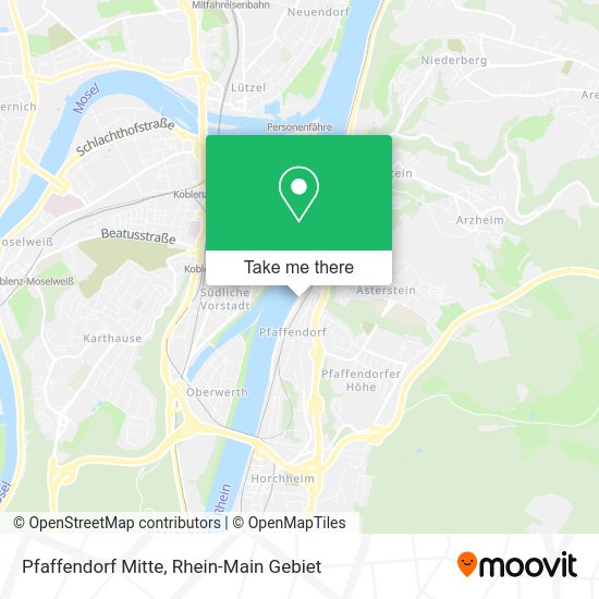 Карта Pfaffendorf Mitte