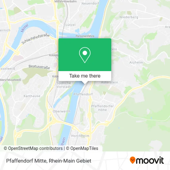 Карта Pfaffendorf Mitte