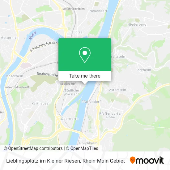 Карта Lieblingsplatz im Kleiner Riesen