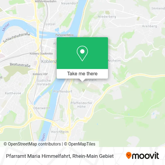Карта Pfarramt Maria Himmelfahrt