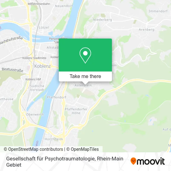 Карта Gesellschaft für Psychotraumatologie