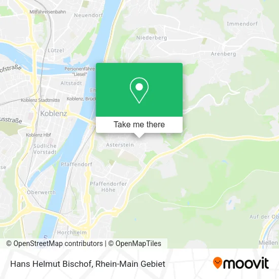 Hans Helmut Bischof map