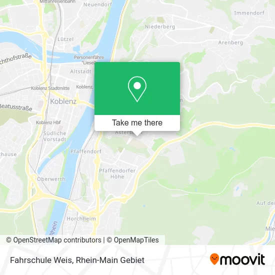 Карта Fahrschule Weis