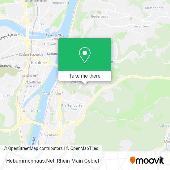 Карта Hebammenhaus.Net