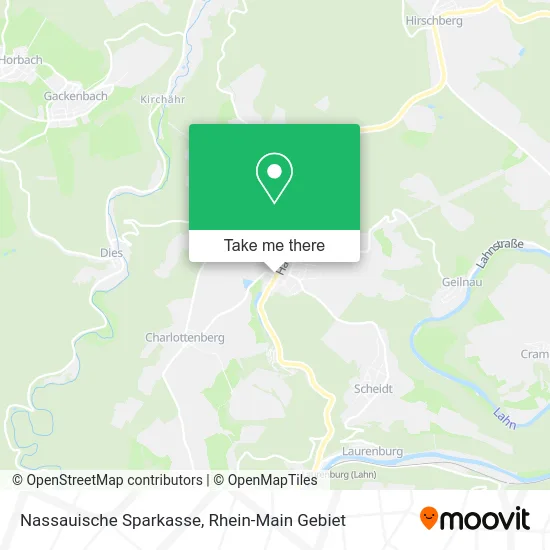 Карта Nassauische Sparkasse