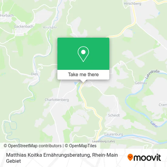 Карта Matthias Koitka Ernährungsberatung