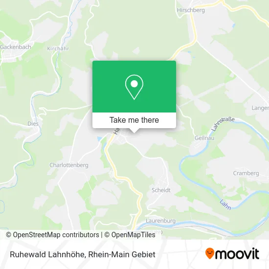 Ruhewald Lahnhöhe map