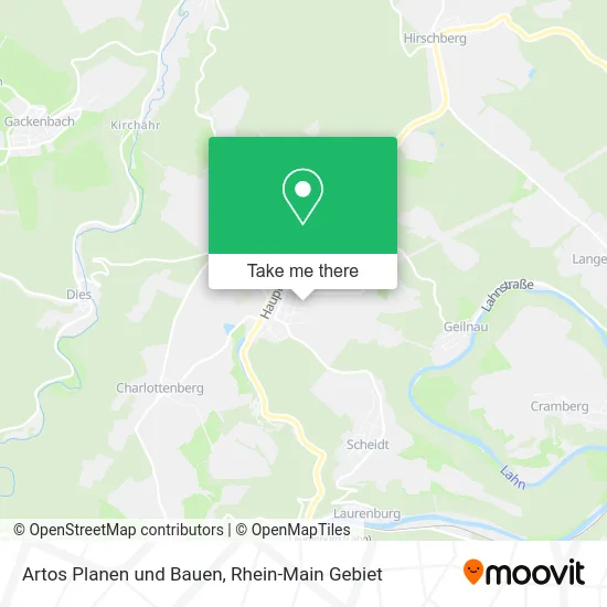 Artos Planen und Bauen map