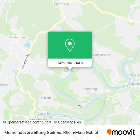 Карта Gemeindeverwaltung Geilnau