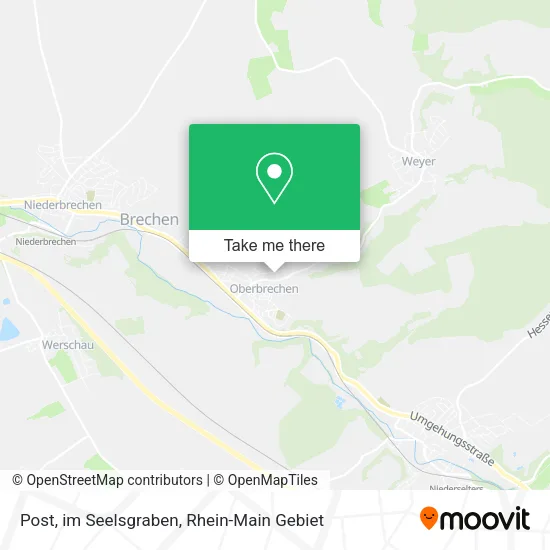 Post, im Seelsgraben map