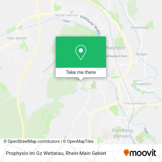 Карта Prophysio im Gz Wetterau