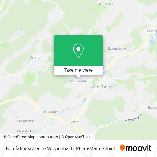 Карта Bonifatiusscheune Wippenbach