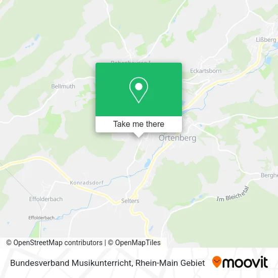 Карта Bundesverband Musikunterricht