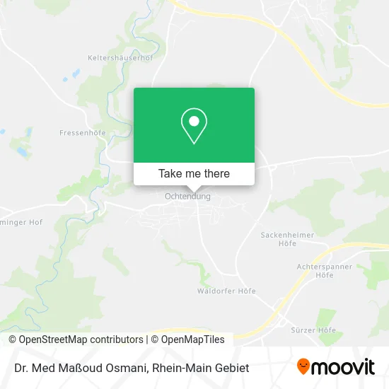 Карта Dr. Med Maßoud Osmani