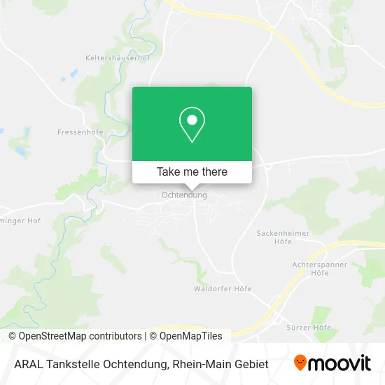 Карта ARAL Tankstelle Ochtendung