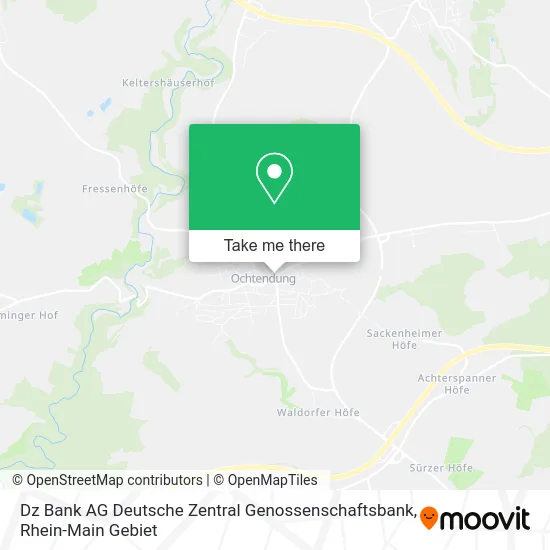 Карта Dz Bank AG Deutsche Zentral Genossenschaftsbank