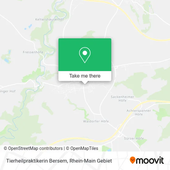 Карта Tierheilpraktikerin Bersem