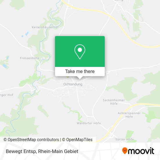 Карта Bewegt Entsp