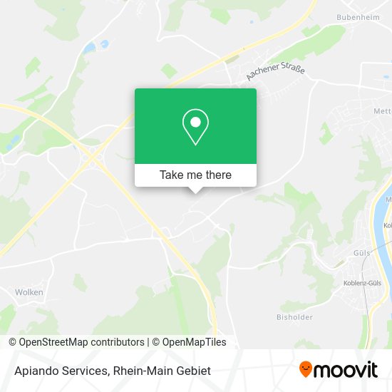 Карта Apiando Services