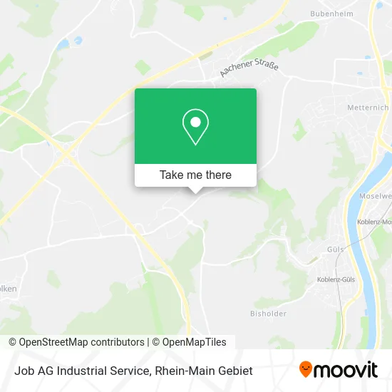 Карта Job AG Industrial Service