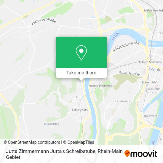 Карта Jutta Zimmermann Jutta's Schreibstube