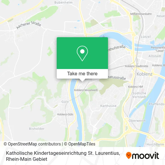 Карта Katholische Kindertageseinrichtung St. Laurentius