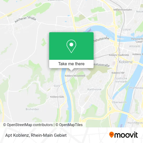 Карта Apt Koblenz
