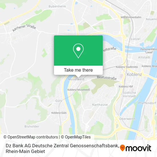 Карта Dz Bank AG Deutsche Zentral Genossenschaftsbank