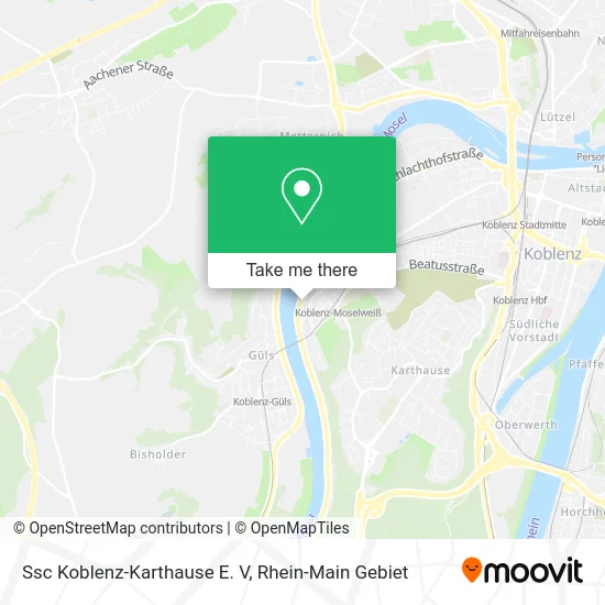 Карта Ssc Koblenz-Karthause E. V