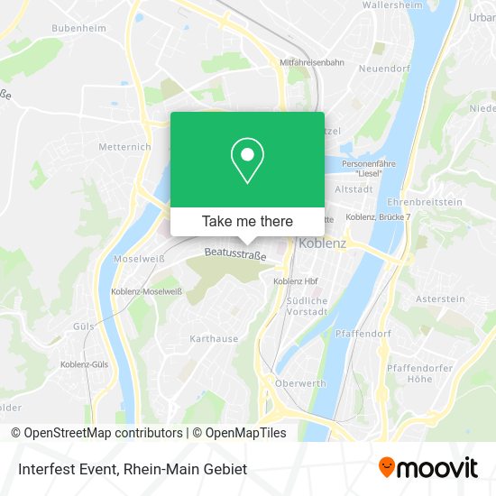 Карта Interfest Event