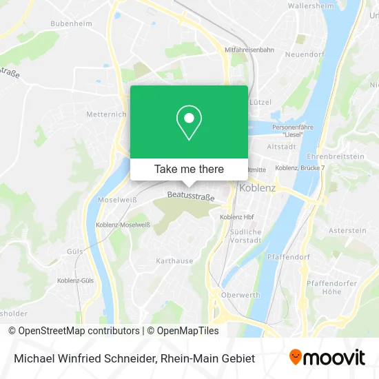 Карта Michael Winfried Schneider