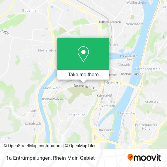 Карта 1a Entrümpelungen