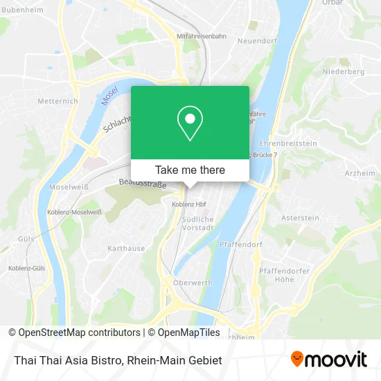 Thai Thai Asia Bistro map